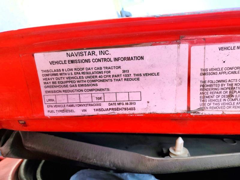 2014 International LF687 Semi Truck