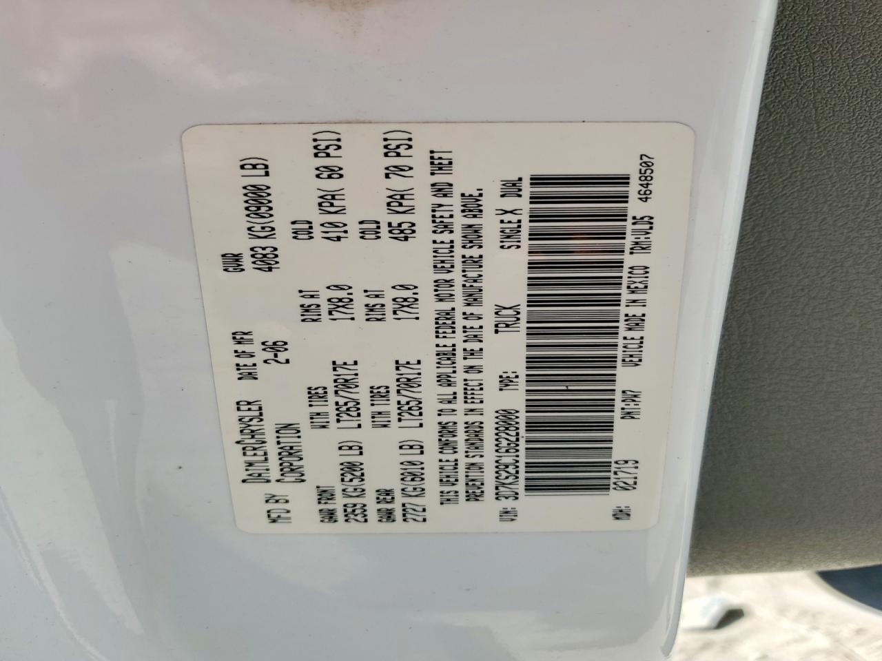 2006 Dodge Ram 2500 Laramie