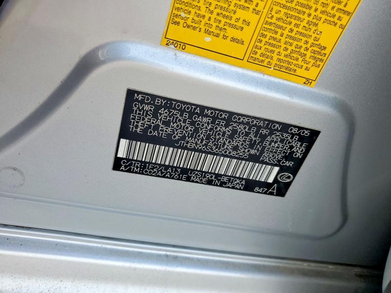 2006 Lexus Gs 430 Base