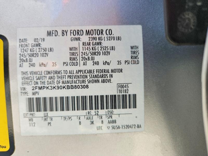 2019 Ford Edge Titanium