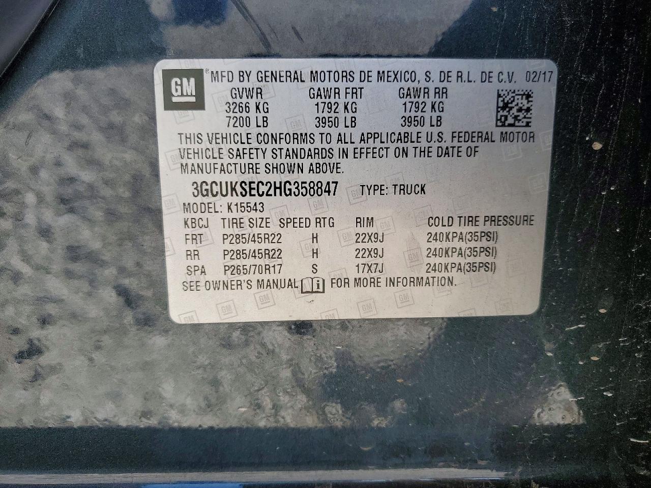 2017 Chevrolet Silverado K1500 LTZ