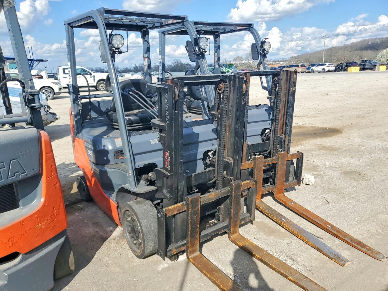 2018 Toyota 8FGCU20 Warehouse Forklift