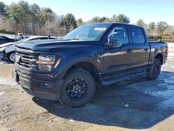 Salvage trucks for sale at Mendon, MA auction: 2024 Ford F150 XLT