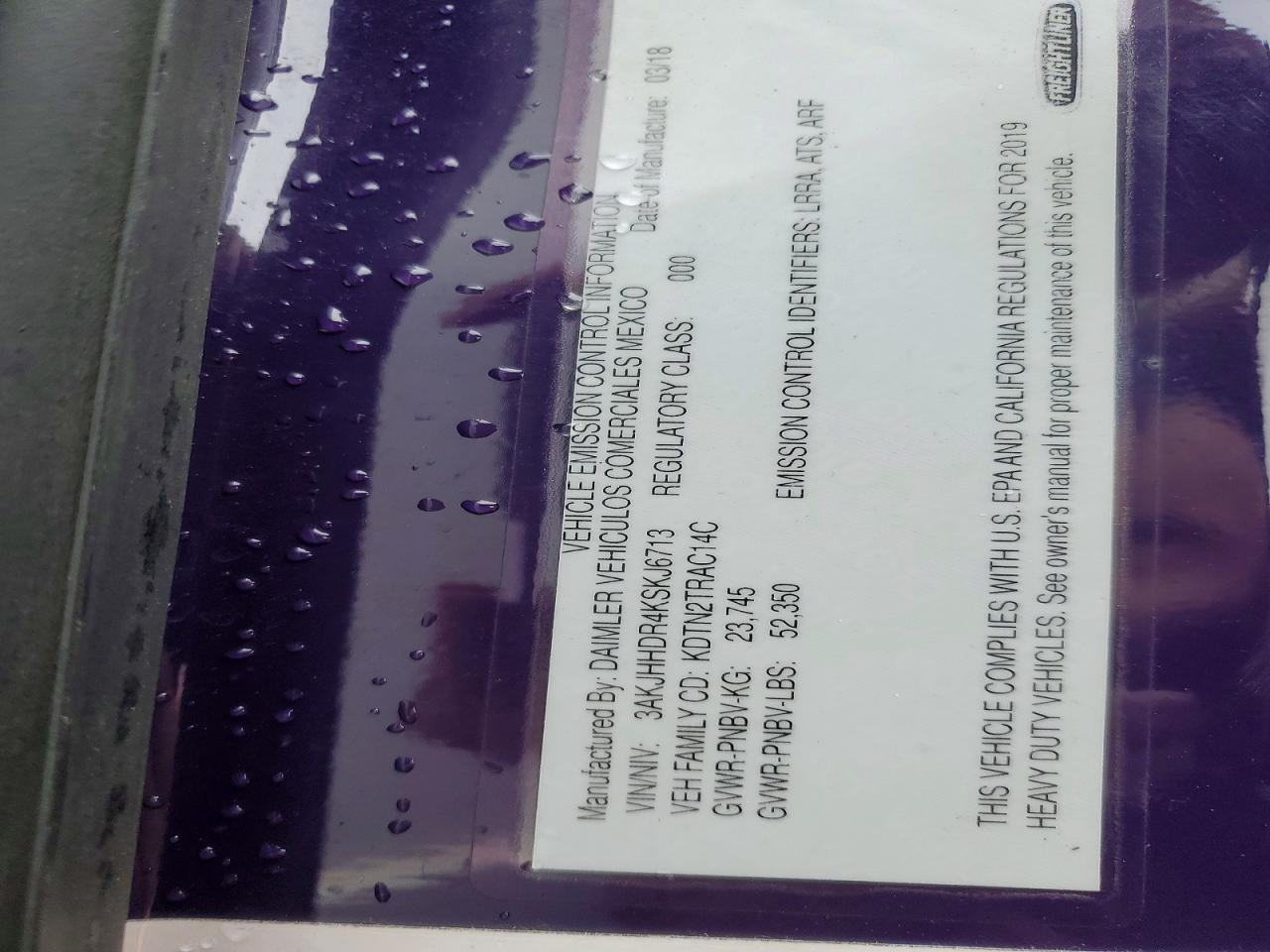 2019 Freightliner Cascadia 126 Semi Truck