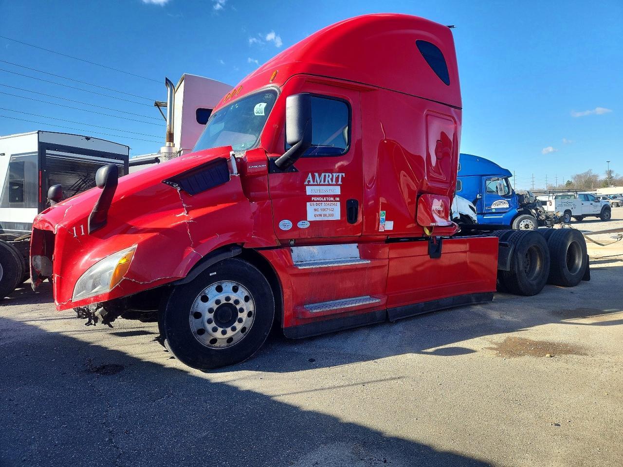 2021 Freigliner 2021 Freightliner Cascadia 126 Semi Truck
