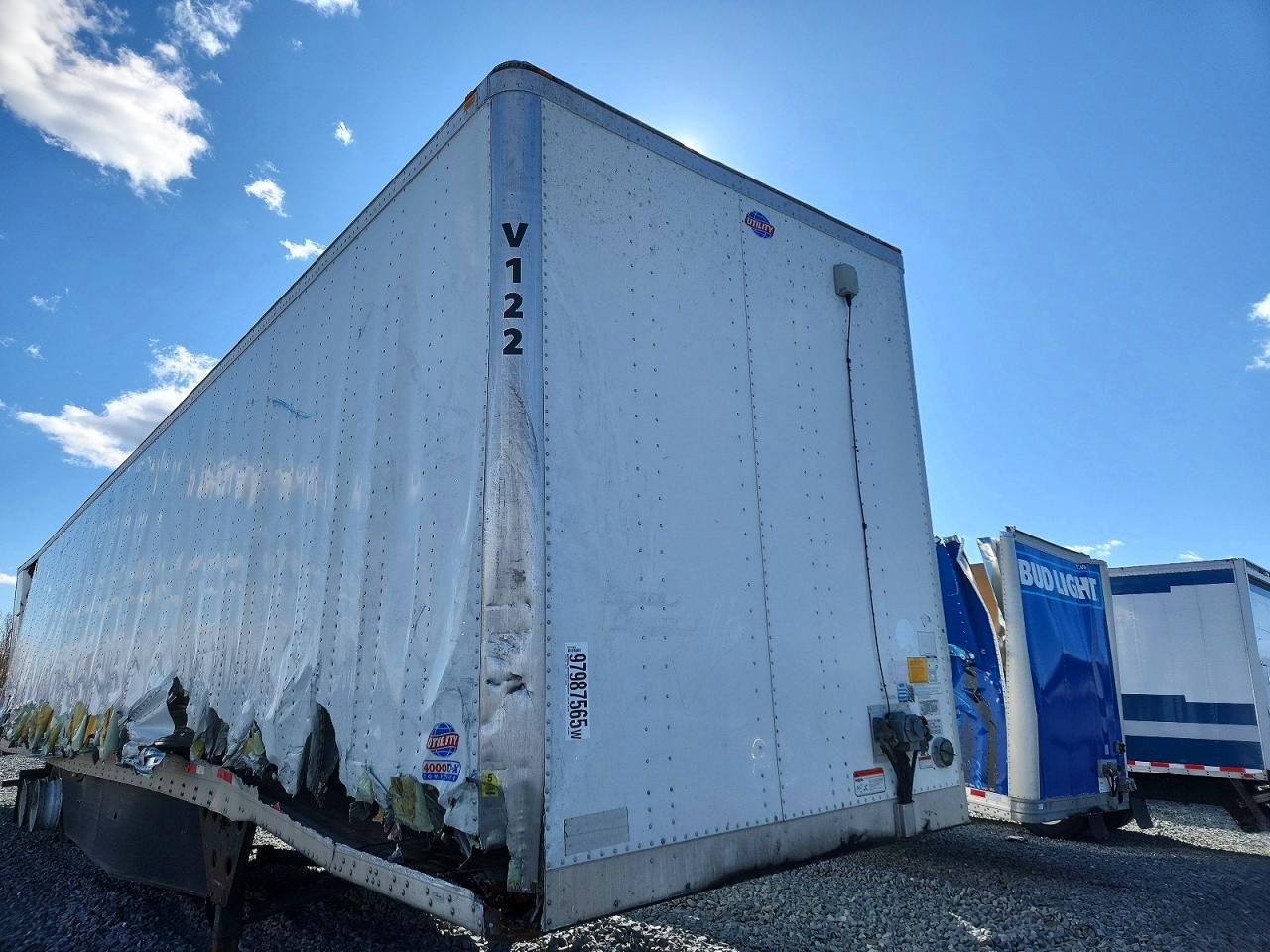 2022 Utility VS2DX DRY Van Trailer