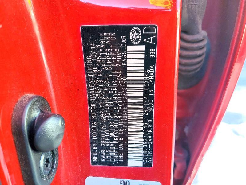 2015 Toyota Corolla le