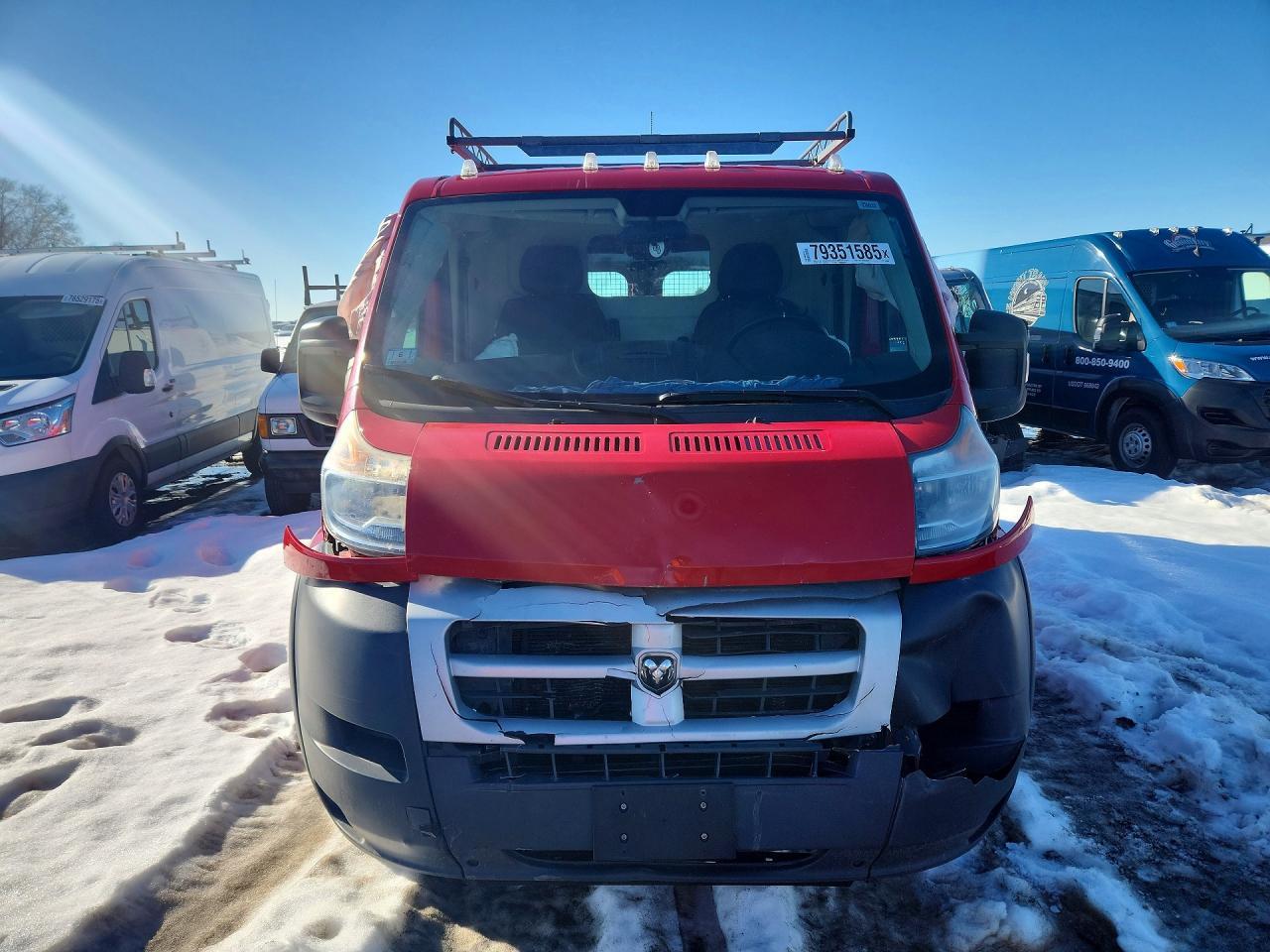 2014 Dodge Ram Promaster 1500 Utility / Service van