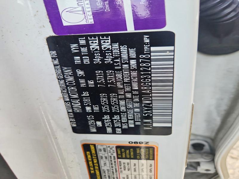 2016 Hyundai Santa fe Sport 2.0t