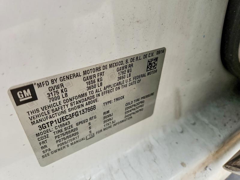 2015 GMC Sierra C1500 SLE