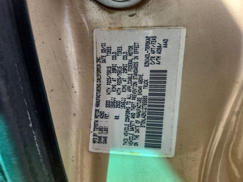 2001 Toyota Tacoma Base