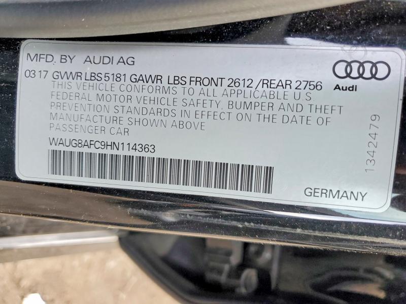 2017 Audi A6 Premium Plus