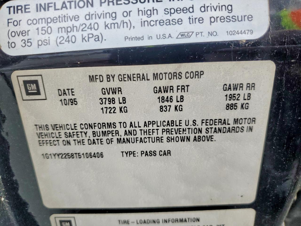 1996 Chevrolet Corvette