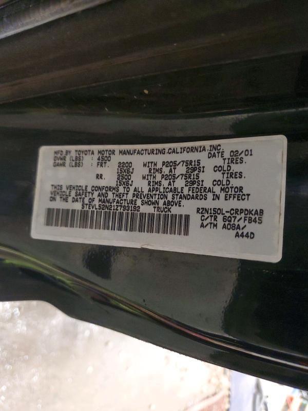 2001 Toyota Tacoma Base