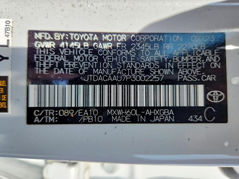 2023 Toyota Prius xle
