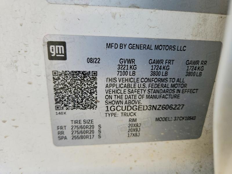 2022 Chevrolet Silverado K1500 LTZ