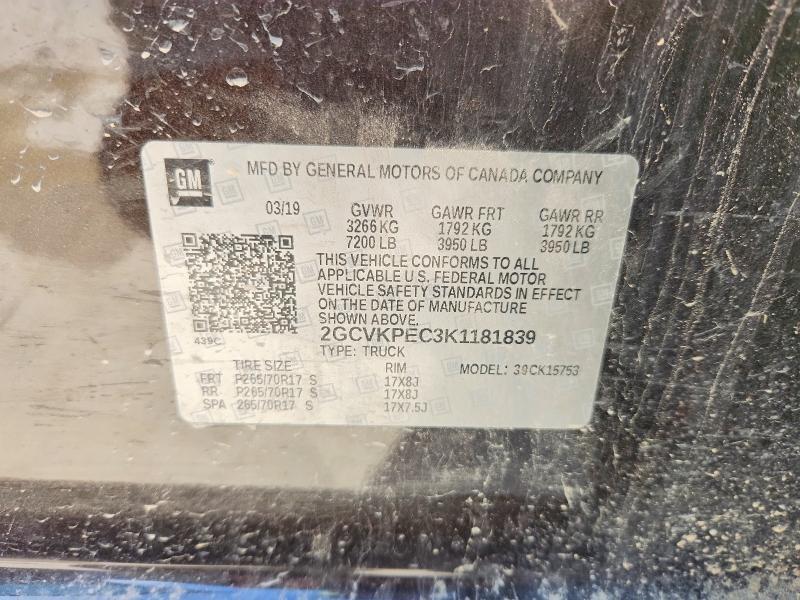 2019 Chevrolet Silverado LD K1500 LT
