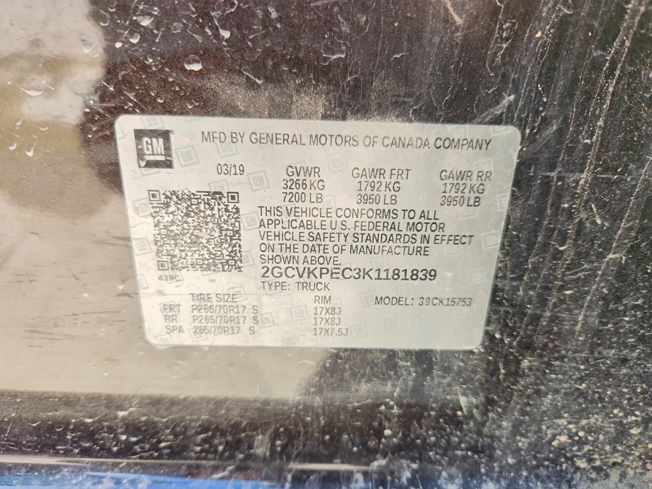 2019 Chevrolet Silverado LD K1500 LT