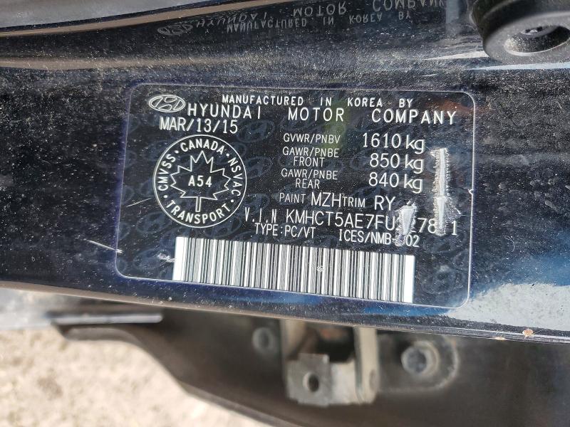 2015 Hyundai Accent gs