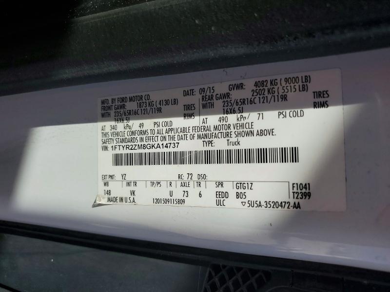 2016 Ford Transit 250 Delivery van