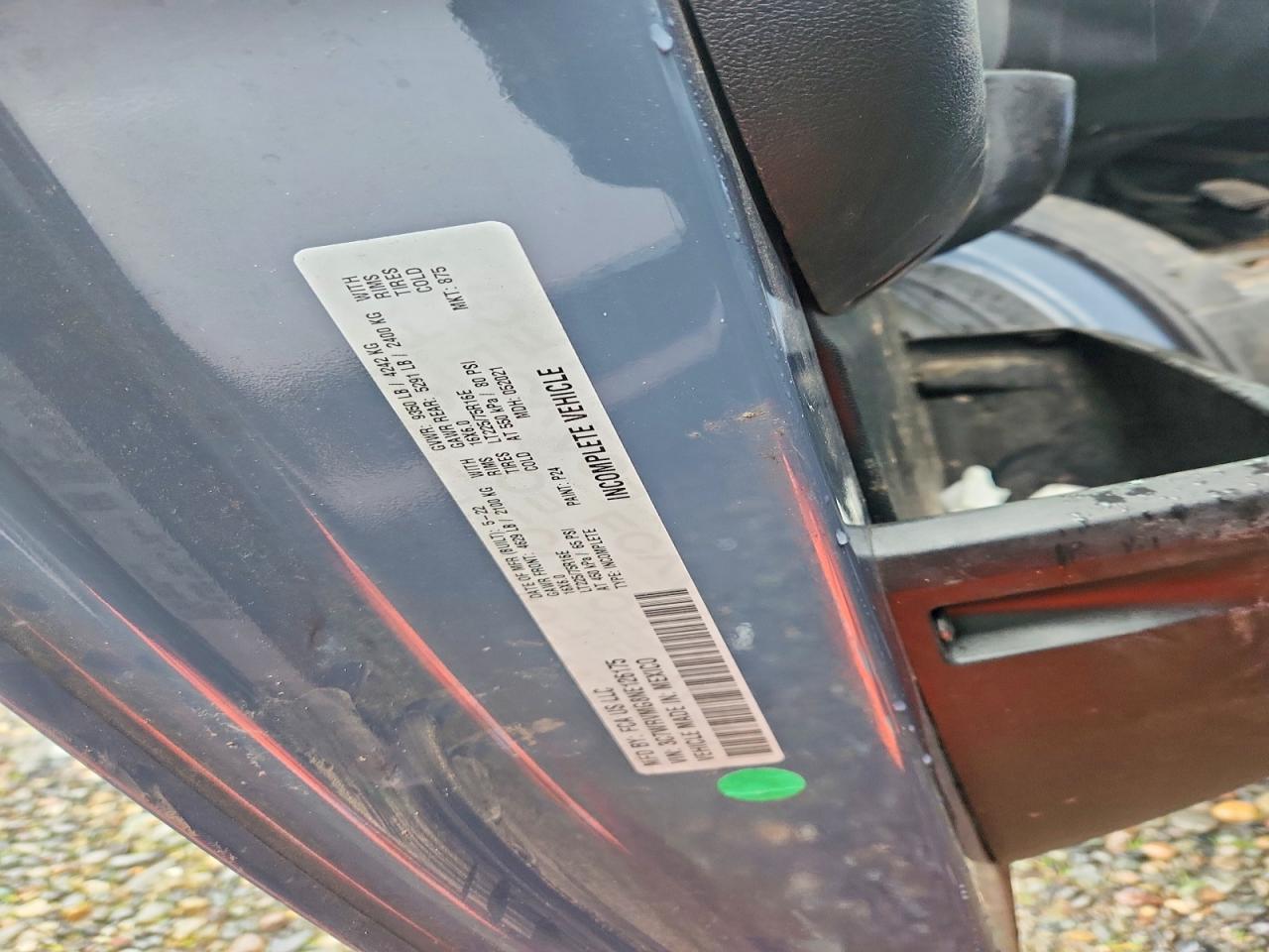 2022 Dodge RAM Promaster 3500 Delivery Truck