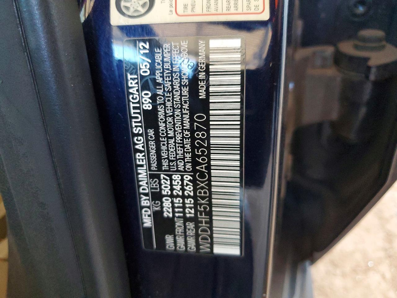 2012 Mercedes-Benz E 350