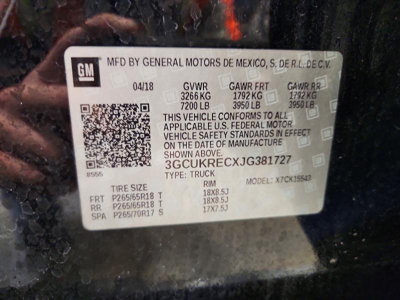 2018 Chevrolet Silverado K1500 LT