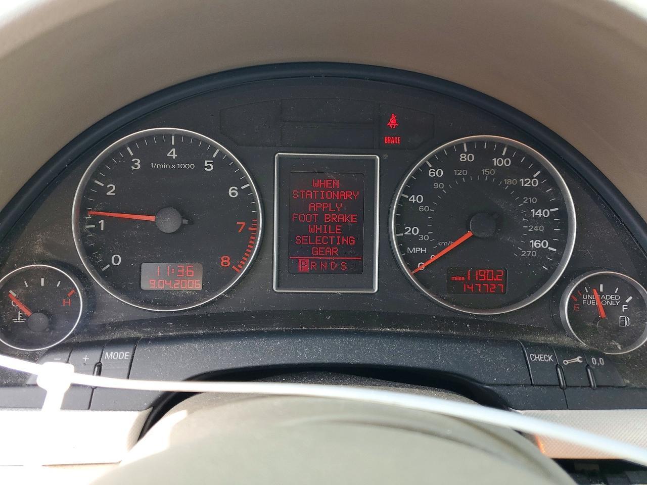 2007 Audi A4 2.0t Quattro