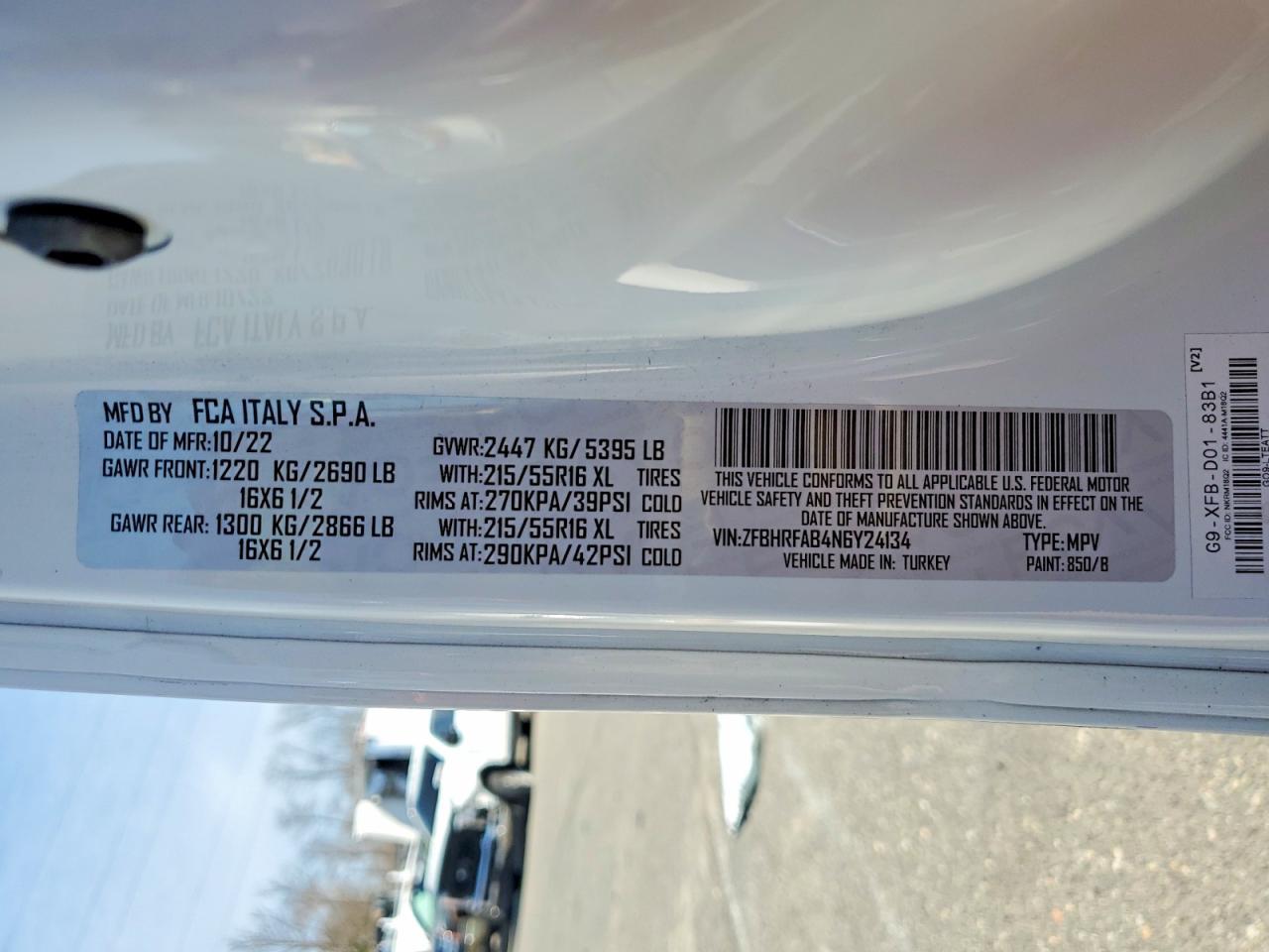 2022 Dodge RAM Promaster City Tradesman