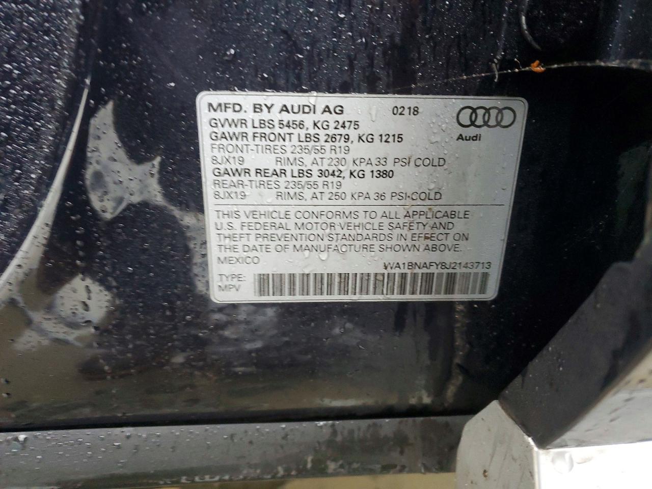 2018 Audi Q5 Premium Plus