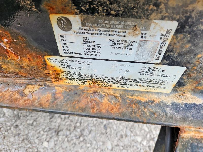 2022 Bwise DT610LP-LE-7 Dump Trailer