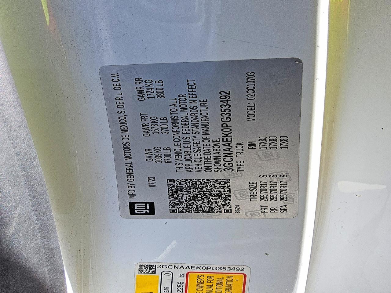 2023 Chevrolet Silverado C1500