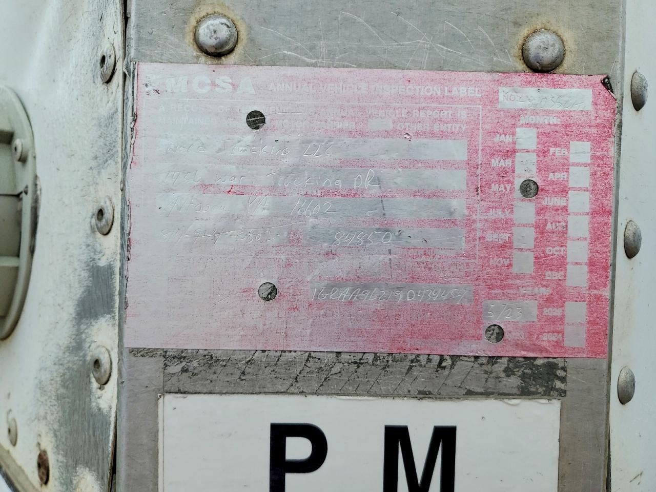 2009 Great Dane 2009 Great Dane DRY Van Trailer