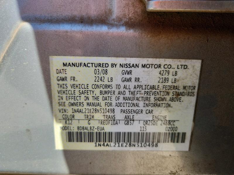 2008 Nissan Altima 2.5