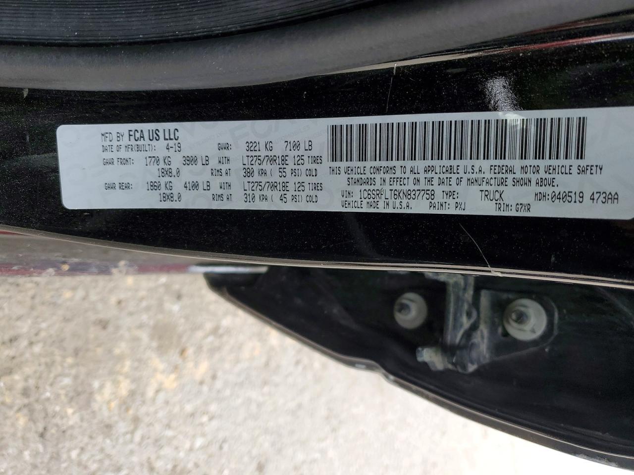 2019 Dodge RAM 1500 Rebel