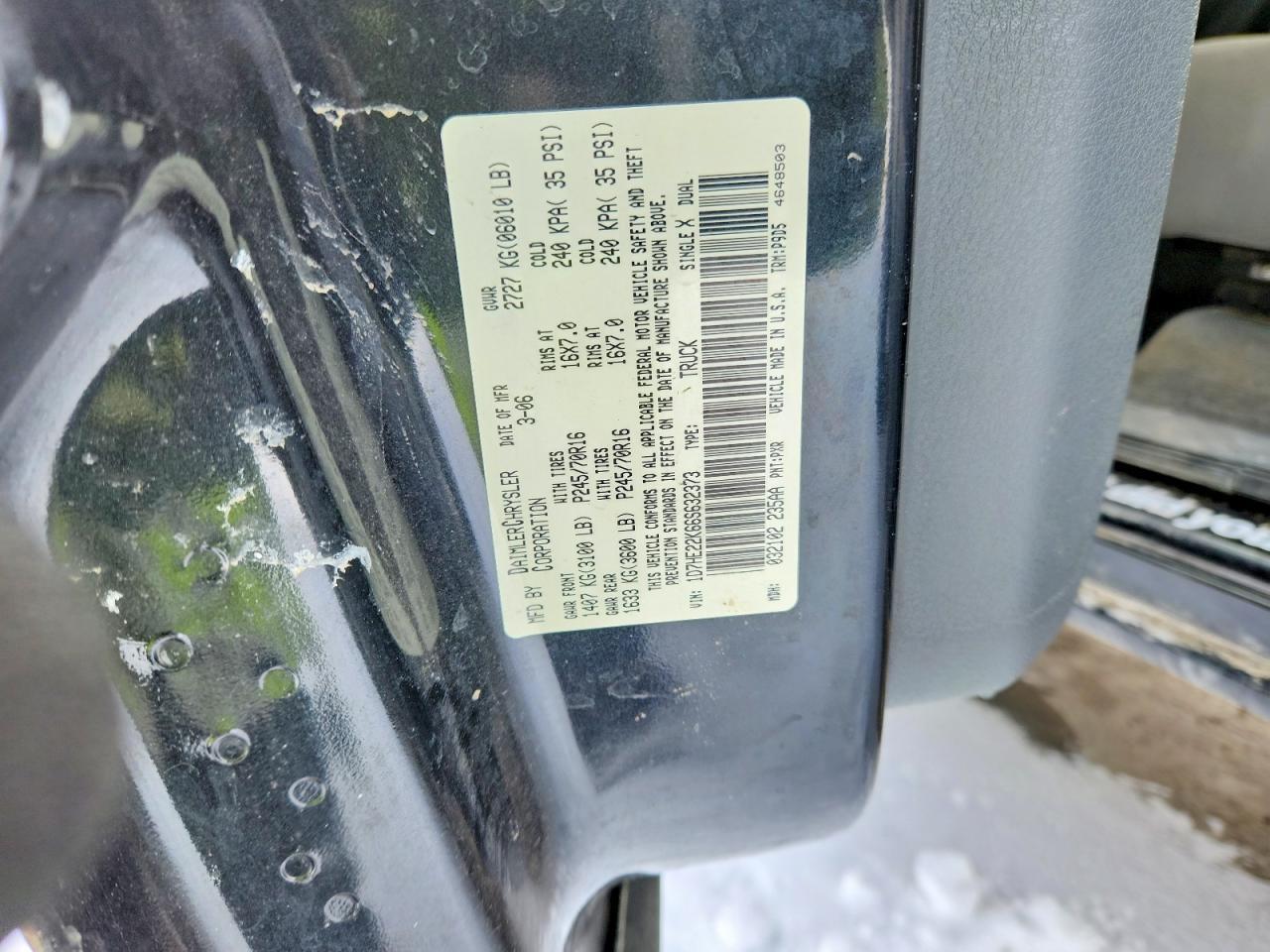 2006 Dodge Dakota st