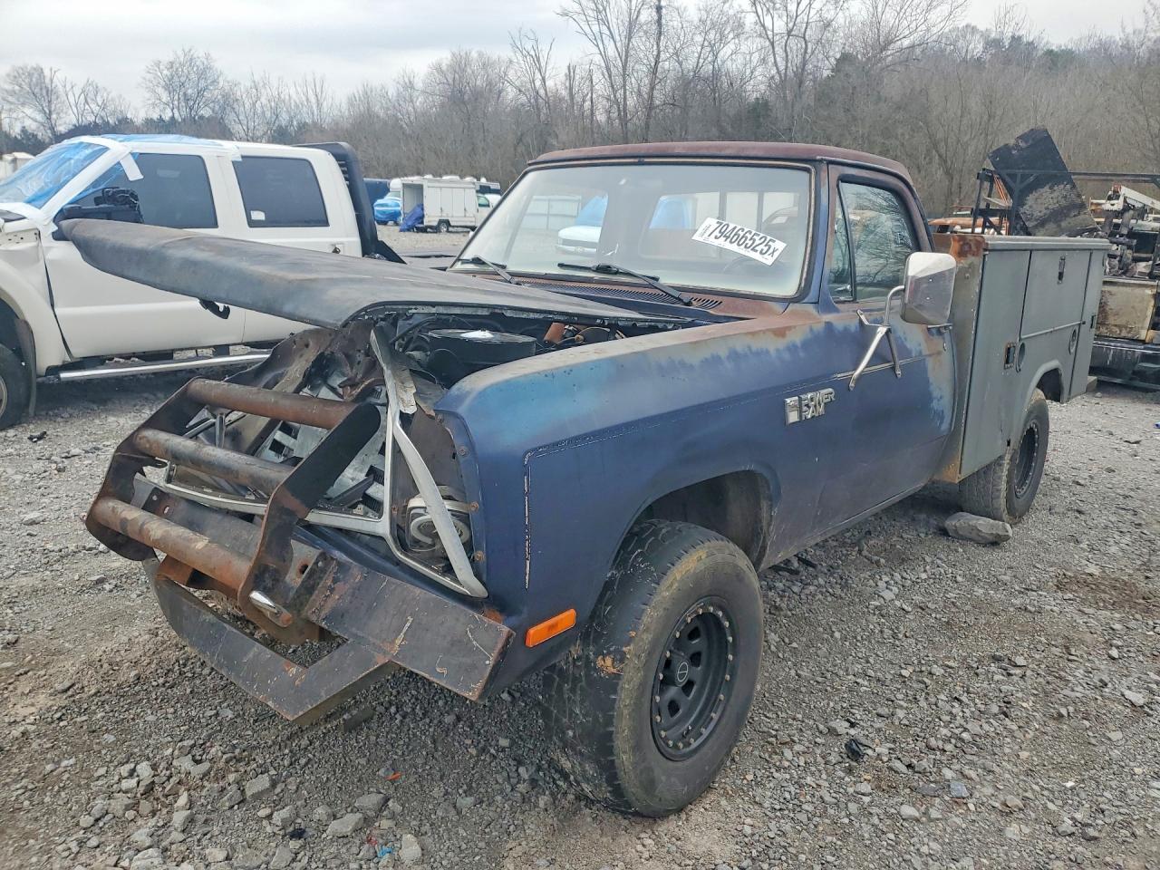 1984 Dodge W-SERIES W150 Utility / Service Truck