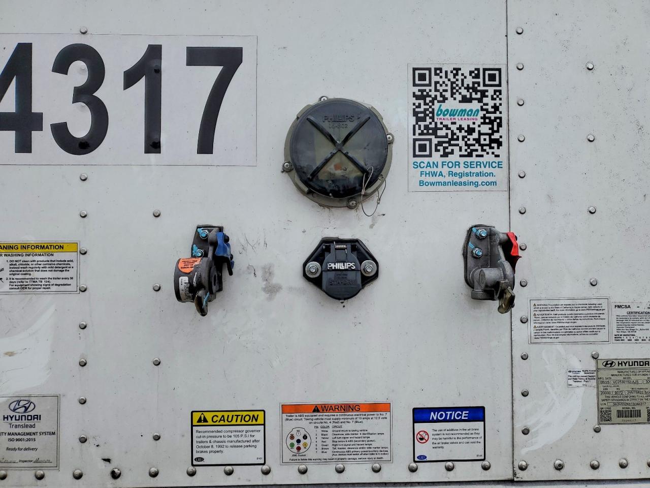 2026 Hyundai Translead-DRY Van Trailer