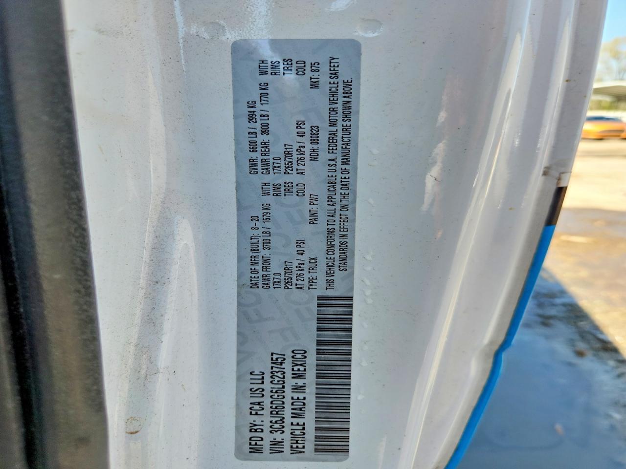 2020 Dodge RAM 1500 Classic Tradesman