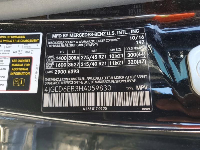 2017 Mercedes-Benz Gle Coupe 43 amg