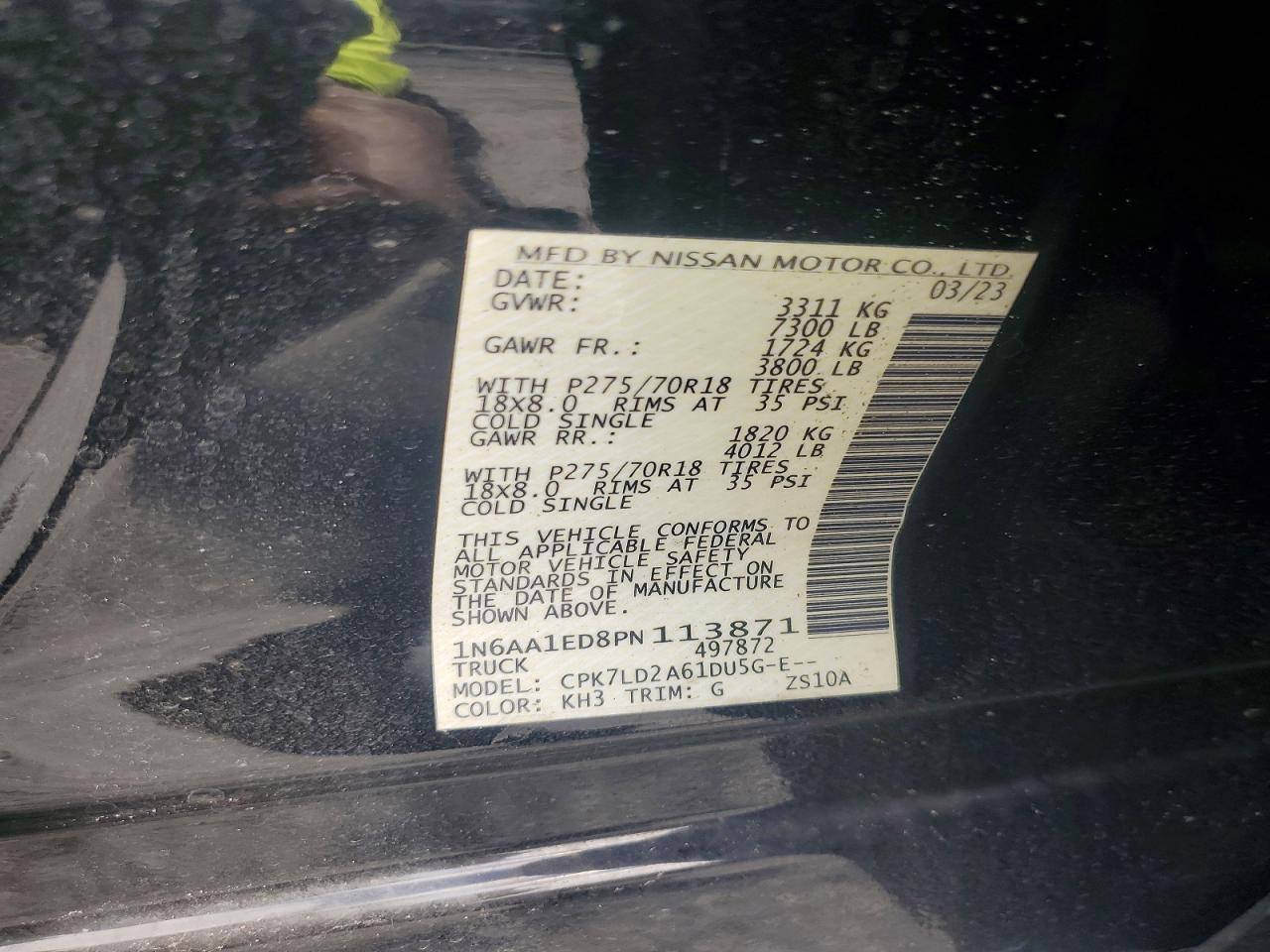 2023 Nissan Titan PRO-4X