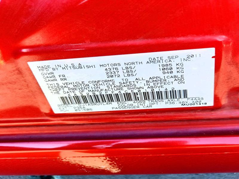2012 Mitsubishi Galant fe