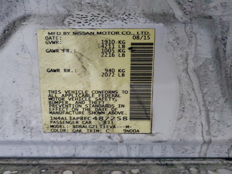 2015 Nissan Altima 2.5 s