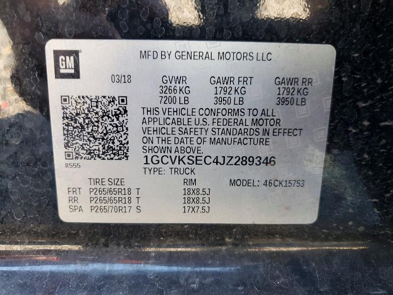 2018 Chevrolet Silverado K1500 LTZ