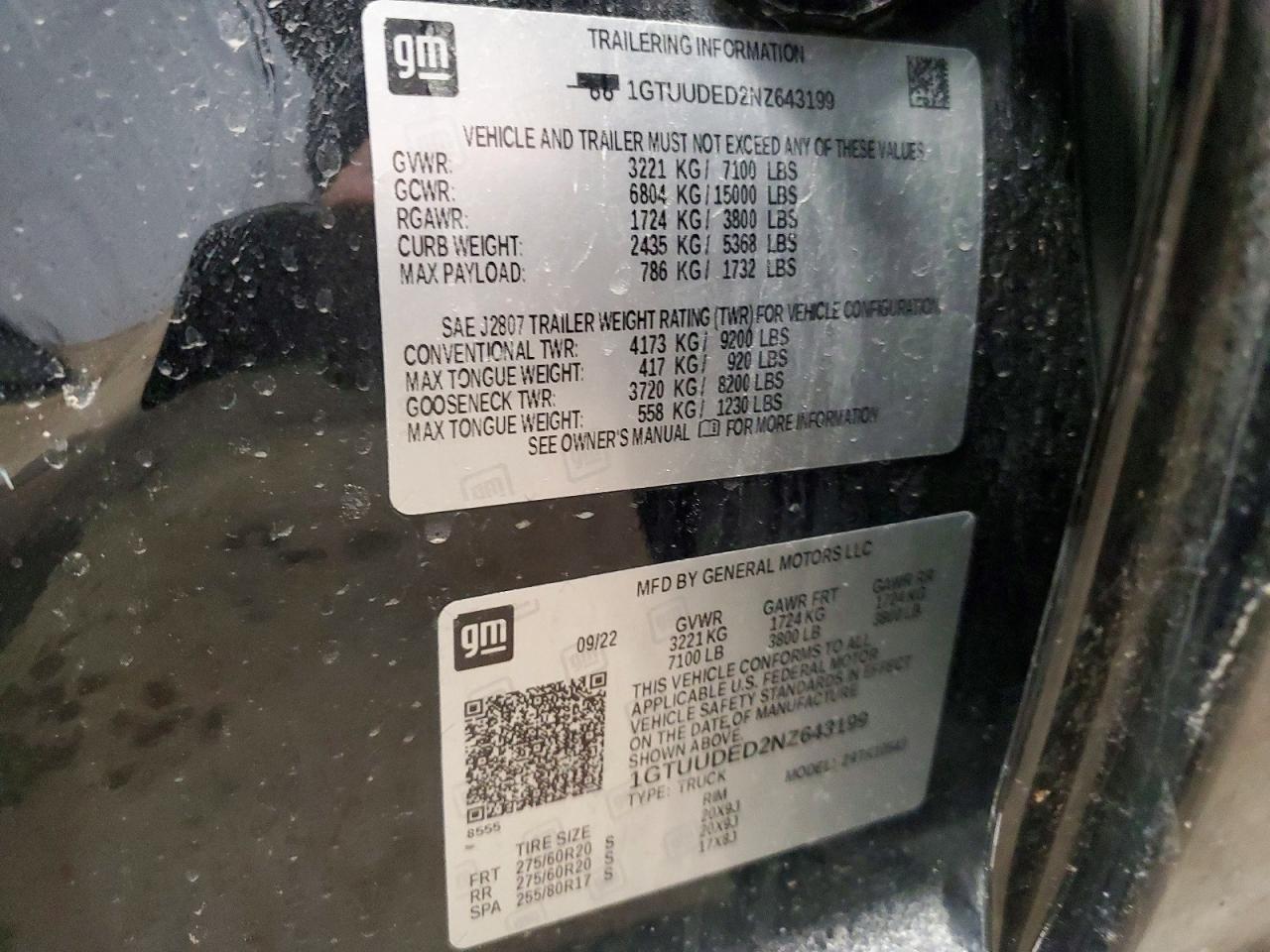 2022 GMC Sierra K1500 SLT