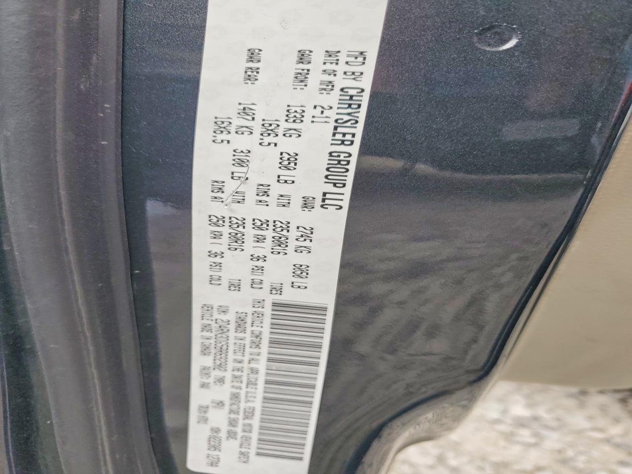 2011 Dodge Grand Caravan Mainstreet