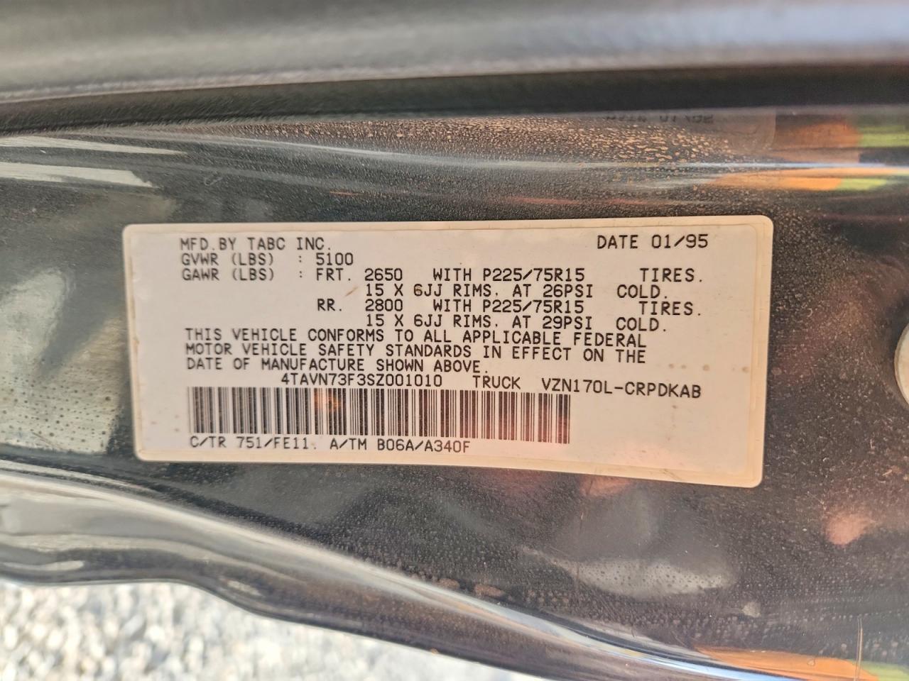 1995 Toyota Tacoma V6