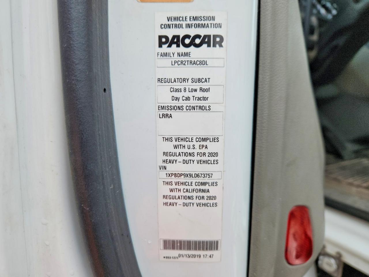 2020 Peterbilt 579 Semi Truck