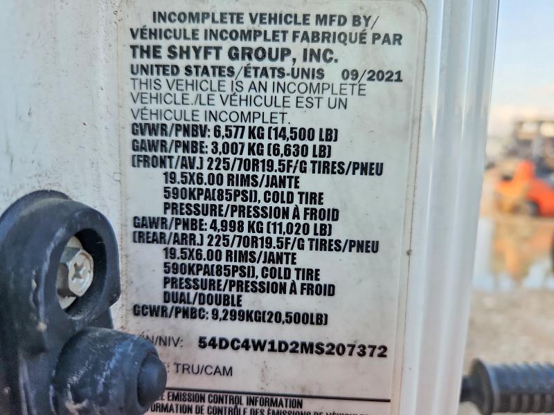 2021 Isuzu NPR HD BOX Truck