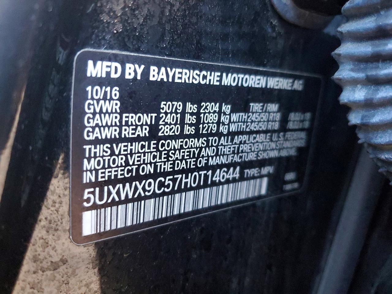 2017 BMW X3 Xdrive28i